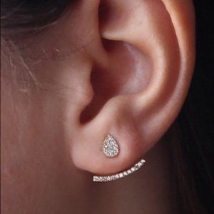 High quality 100% 925 Sterling Silver Cuff Earring
